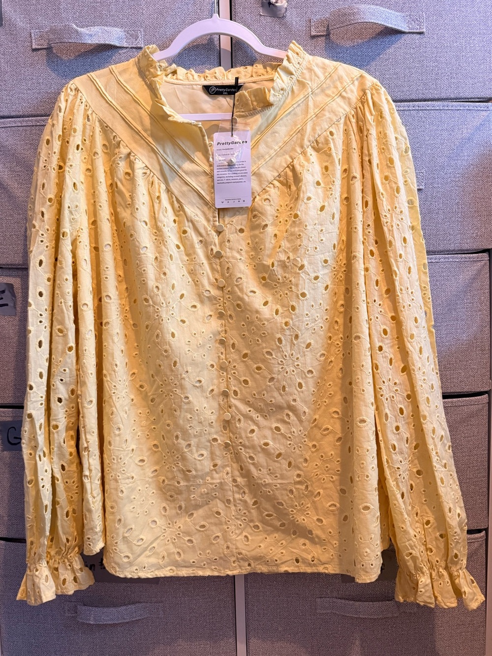 Pretty Garden XXL top NWT